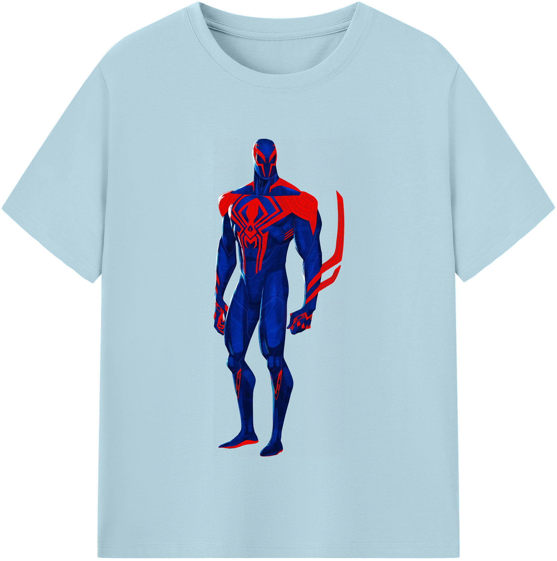 （画像用） Spider Man スパイダーマン 綿100％半袖Tシャツ（フロントプリント）